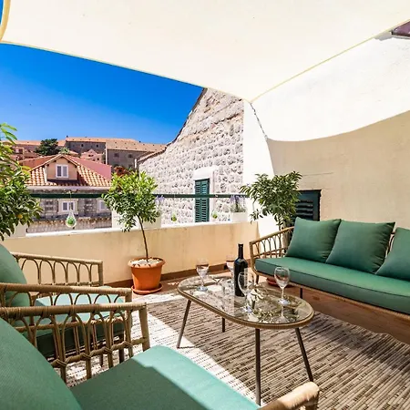 דירה Luxury Petra With Terrace And View דוברובניק