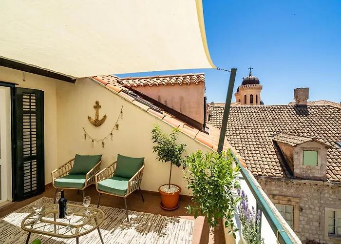 Luxury Petra With Terrace And View Apartament Dubrownik